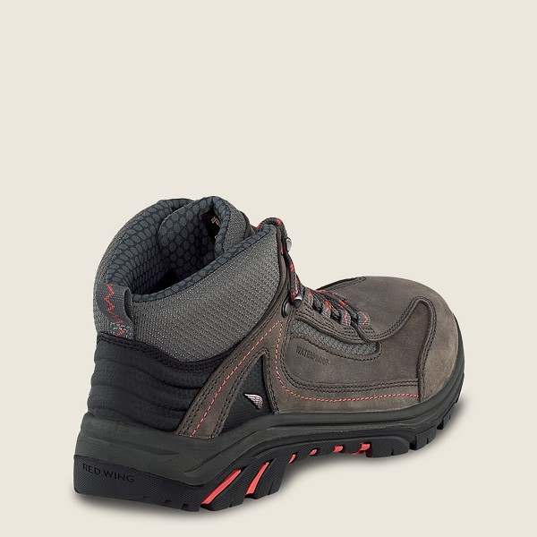 Red Wing Hiking Boots Trades - 5-Inch Waterproof Safety Toe - Mørke Grå - Dame 8217-FQTYM